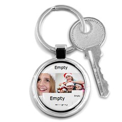merry christmas - Key Chain (Round)