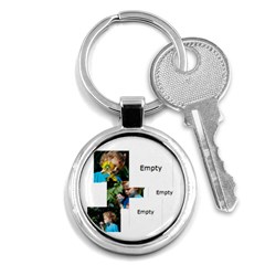 merry christmas - Key Chain (Round)