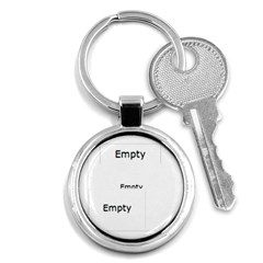 merry christmas - Key Chain (Round)