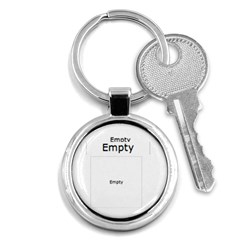merry christmas - Key Chain (Round)