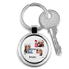 merry christmas - Key Chain (Round)