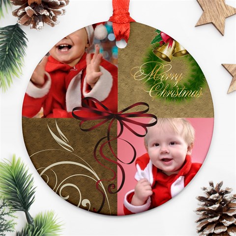 Merry Christmas By Man Front