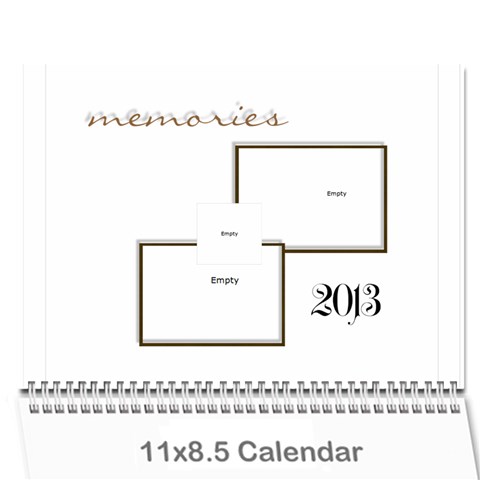 2013 Calendar Main By Odessa Cover