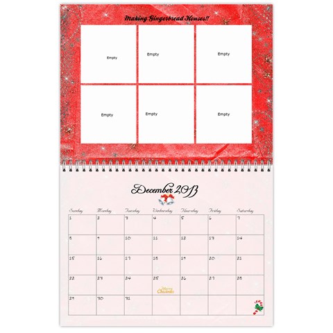 2013 Calendar Main By Odessa Dec 2013