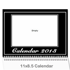 2013 Calendar - Wall Calendar 11  x 8.5  (12-Months)