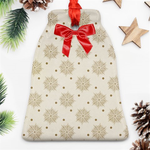 Bell Ornament 2 Sides Christmas By Deca Back
