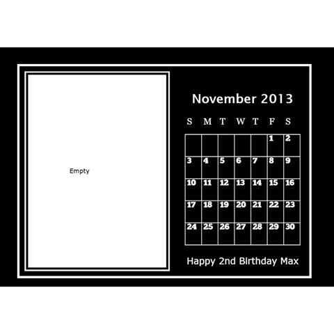 2013 Desktop Dalendar By Megan Elliott Nov 2013