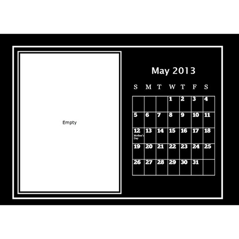 2013 Desktop Dalendar By Megan Elliott May 2013