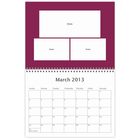 Christmas Calendar By Katie Almquist Mar 2013