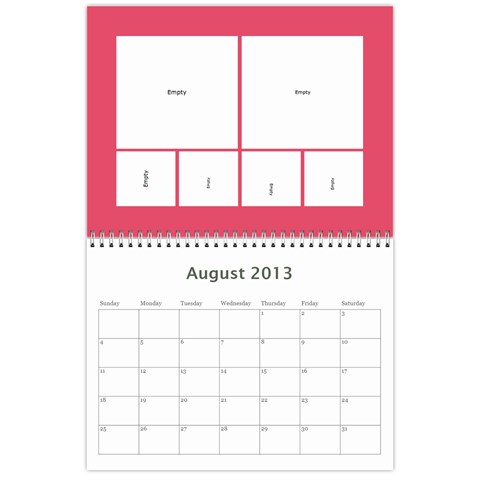 Christmas Calendar By Katie Almquist Aug 2013