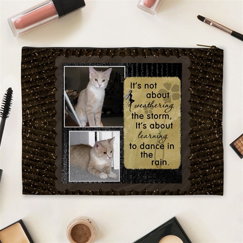 Inspiration Xl Cosmetic Bag By Lil Back