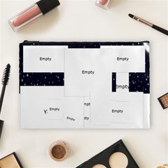 night on the beach cosmetic bag (large)