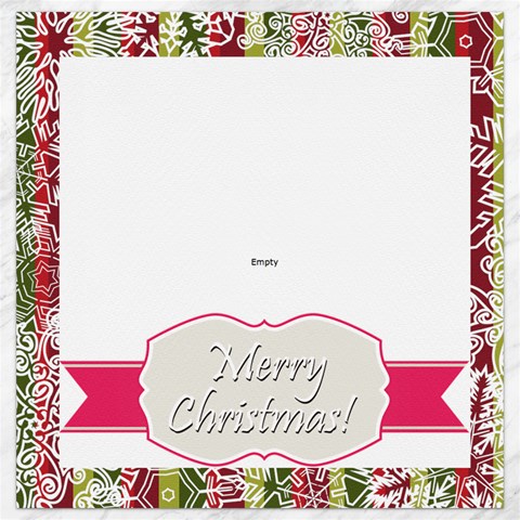 Merry Christmas By Jo Jo 15.2 x15.41  Canvas - 1