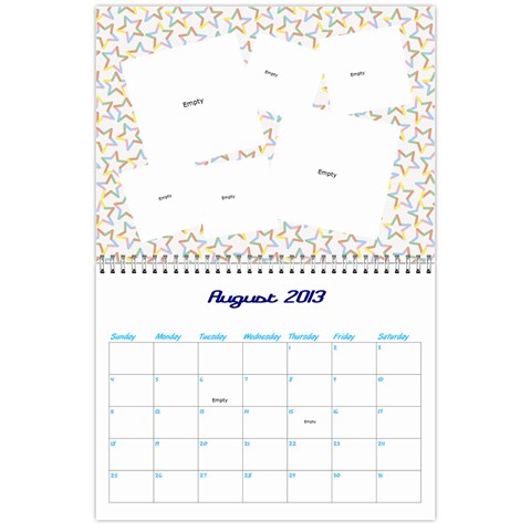 Calendar By Lisa Aug 2013