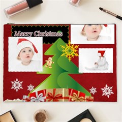 merry christmas, xmas, greeting season - Cosmetic Bag (XXL) merry christmas, xmas, greeting season - Cosmetic Bag (XXL)