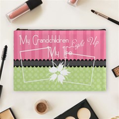 My grandchildren light up my life large cosmetic - Cosmetic Bag (Large) My grandchildren light up my life large cosmetic - Cosmetic Bag (Large)