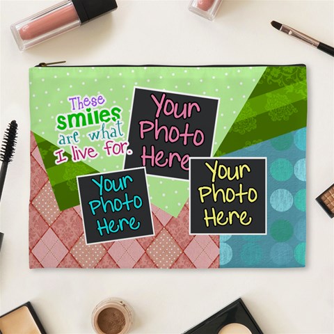 These Smiles Are What I Live For Xl Cosmetic By Digitalkeepsakes Front