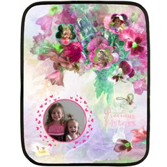 Precious Sisters Mini Blanket (4 styles) - 35 x27 Fleece Blanket (Mini) Precious Sisters Mini Blanket (4 styles) - 35 x27 Fleece Blanket (Mini)