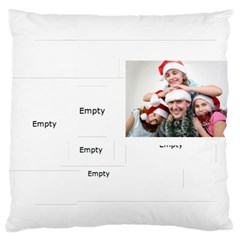 merry christmas - Large Cushion Case (Two Sides)