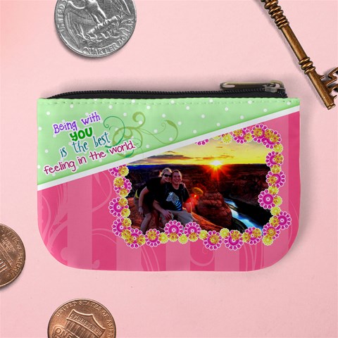 Being With You Coin Purse By Digitalkeepsakes Back