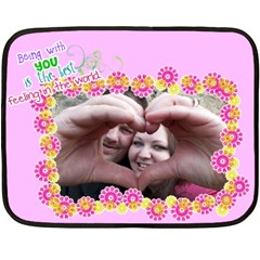 Being With You - Mini Fleece Blanket 2 Sides