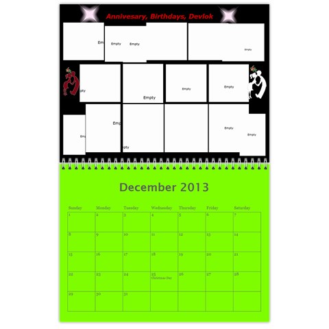 Dineshcalendar 2013 Dec 2013
