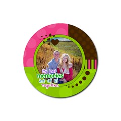 My Best Memories - Coasters - Rubber Round Coaster (4 pack) My Best Memories - Coasters - Rubber Round Coaster (4 pack)