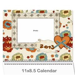 2013 - Wall Calendar 11  x 8.5  (12-Months)