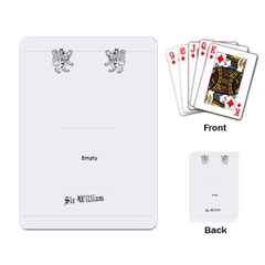 Blue Knight Playing Cards - Playing Cards Single Design (Rectangle)