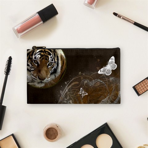 Butterfly Cosmetic Bag (small) By Deborah Front