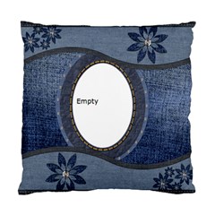 Denim Floral Cushion Case (1 Sided) (5 styles) - Standard Cushion Case (One Side) Denim Floral Cushion Case (1 Sided) (5 styles) - Standard Cushion Case (One Side)