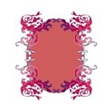 Swirl frame pink purp 2