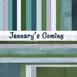 Blues & Greens - January s Coming Blues & Greens - January s Coming