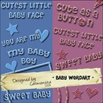 Carmensita Kit - BABY WORDART