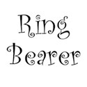 cufflink black ring bearer
