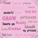 girl word paper