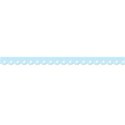 blue scalloped strip