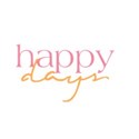 scatter sunshine_happy days wordart