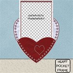 Heart Pocket Frame Heart Pocket Frame