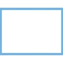  blue rectangle border