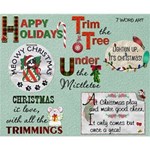 Christmas Word Art #1 Christmas Word Art #1