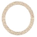 beige circle border