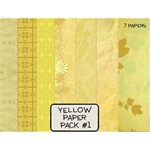 Yellow Paper Pack #1 Yellow Paper Pack #1