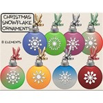 Christmas Snowflake Ornaments Christmas Snowflake Ornaments
