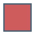 blue square frame