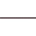 burgandy fur strip