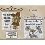 Hanging Plaques #3 Hanging Plaques #3