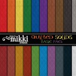 Quilted Paper-Basic Colors Pack Quilted Paper-Basic Colors Pack