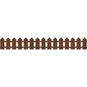 brown picketfence