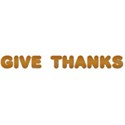 brown give thanks